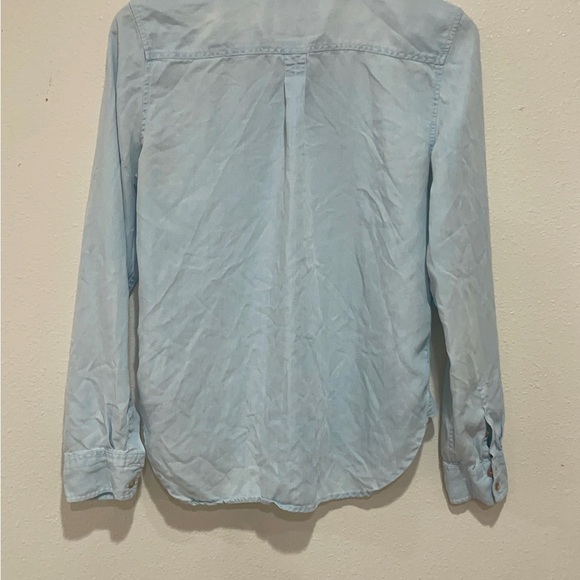 American Eagle Outfitters Blue Relaxed Button Down Shirt - Picture 9 of 12